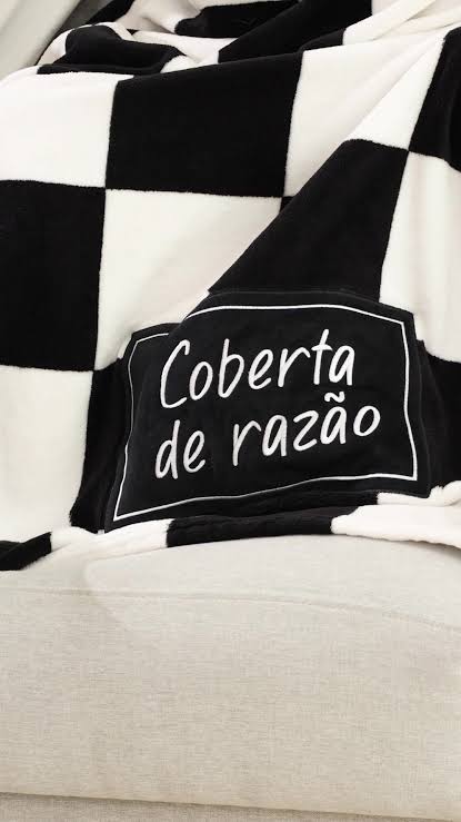 Cobertor de Razão pra noiva